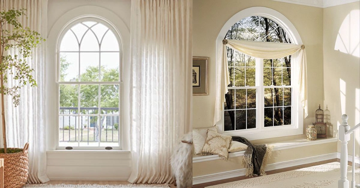 Curtains for Arched Windows Ideas