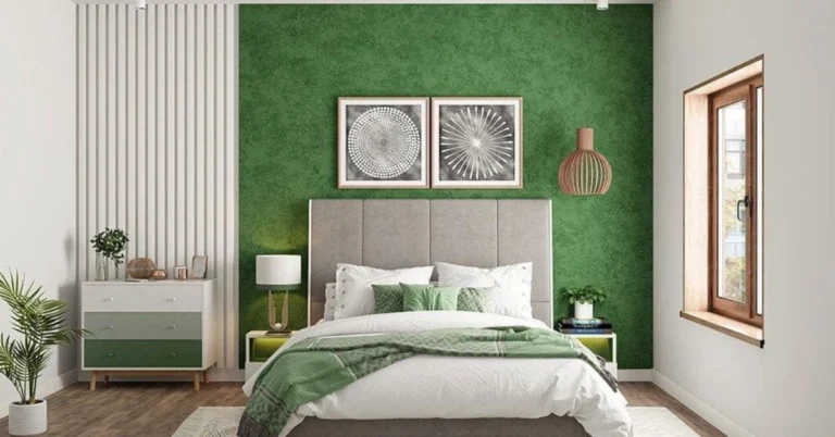 Green Bedroom Decorating