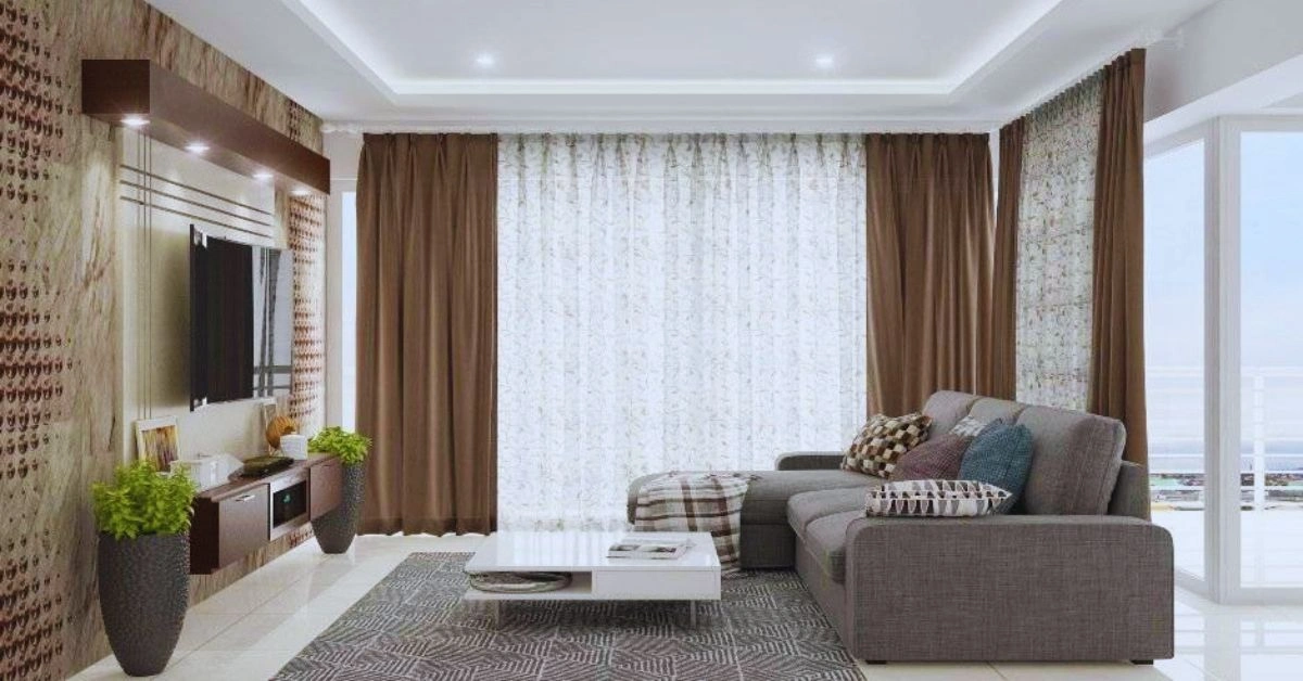 Modern Living Room Curtains