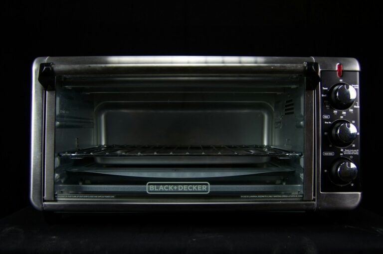dual basket air fryer on a kitchen worktop