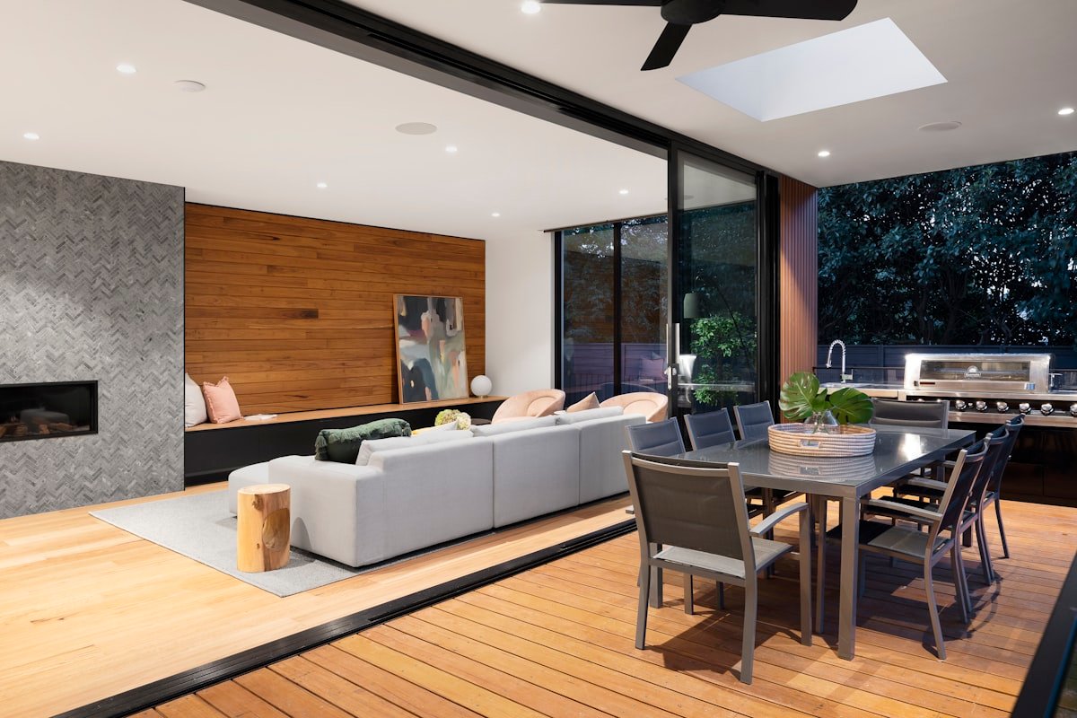 Living Room with Panels