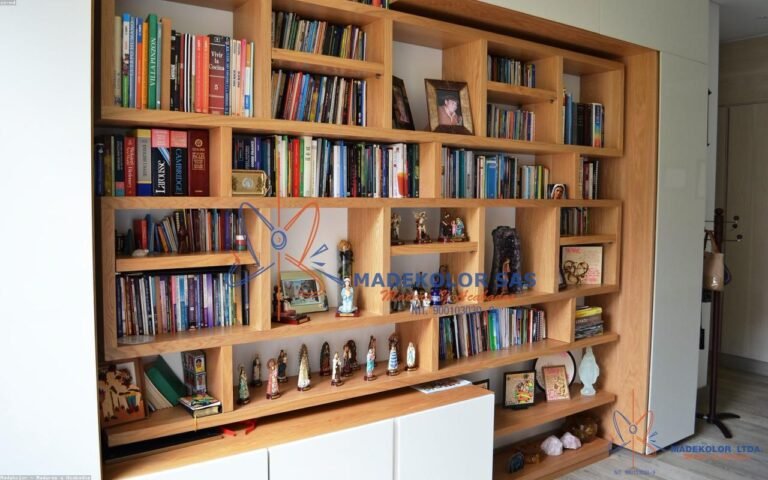 acoustic slat wall panel arranged in a practical UK setting