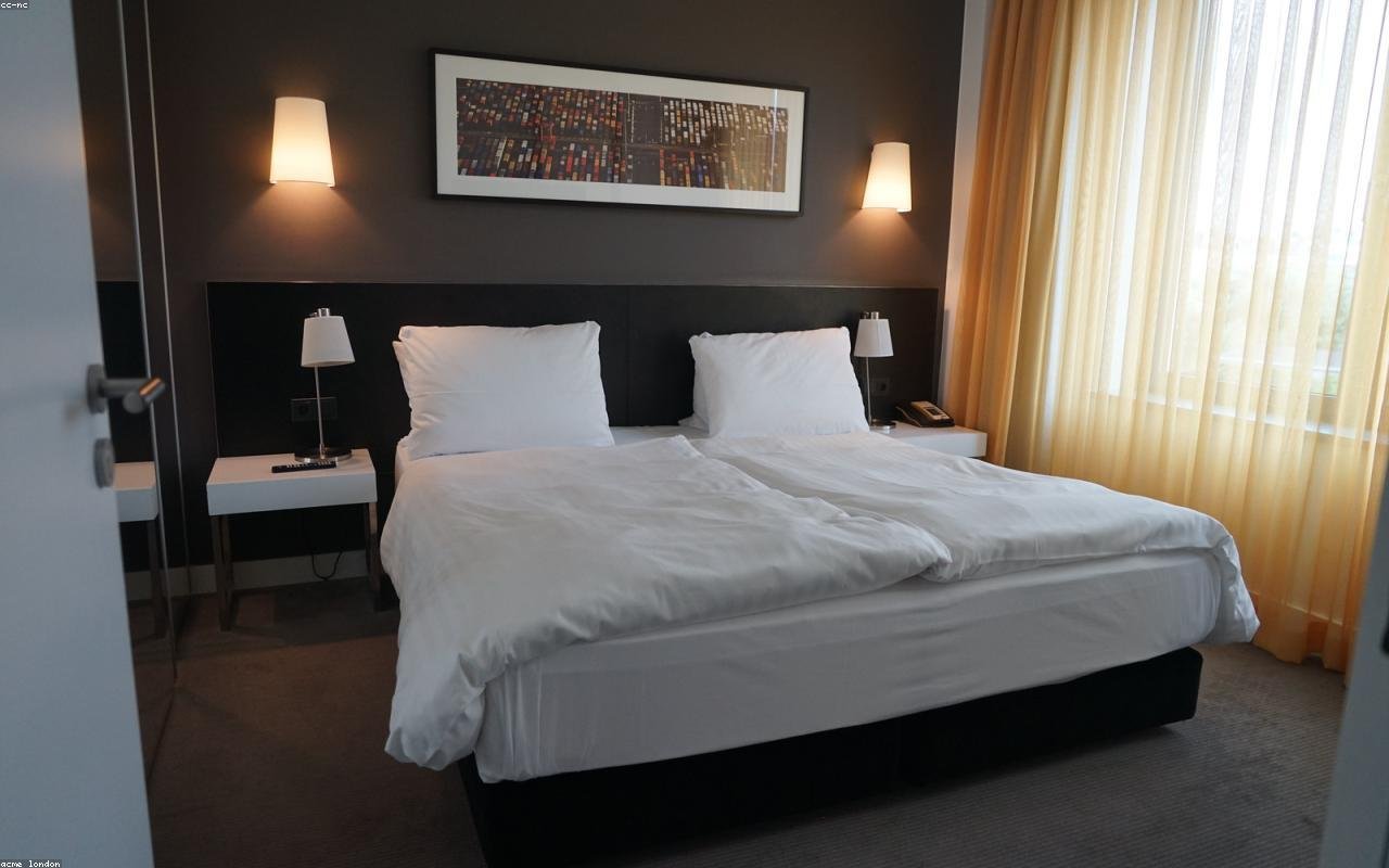 close detail showing how to plan beige bedroom decor