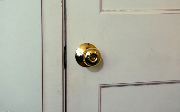 internal door frame arranged in a practical UK setting