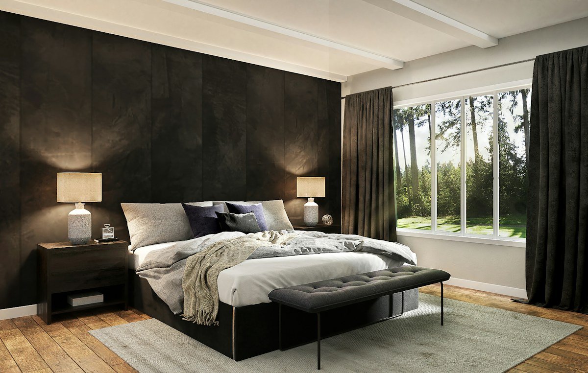 Girls bedroom ideas with calm colour and practical storage