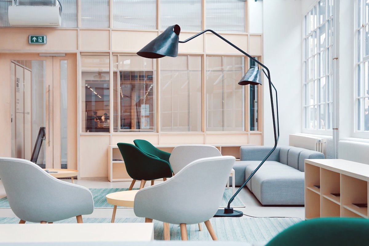 Built-in storage in an interior